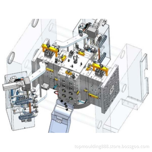 Injected Part Plastic Cosmetic Display Mould